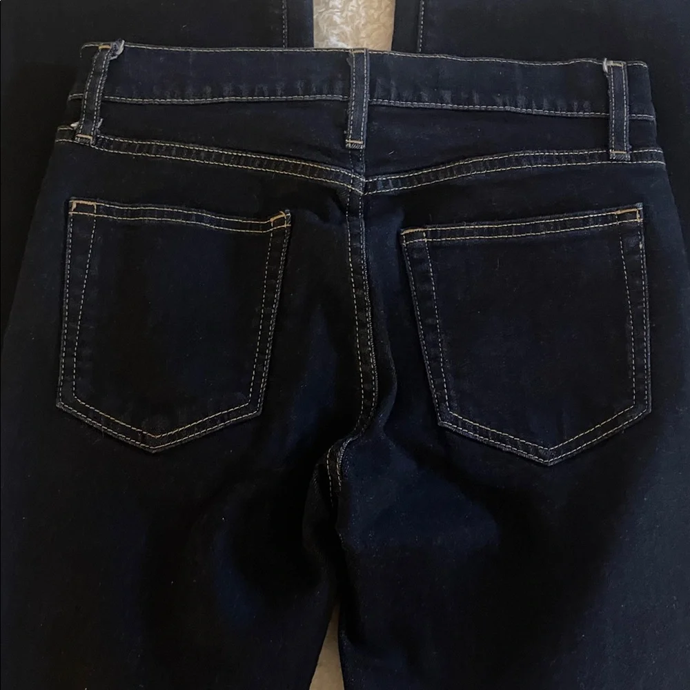 GAP 1969 Women’s Authentic Flare‎ Jeans 27S 30”Inseam Dark Rinse Low Stretch